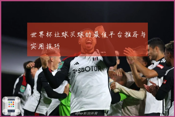世界杯让球买球的最佳平台推荐与实用技巧